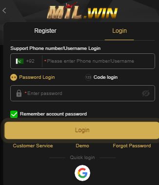 Mil Win Login